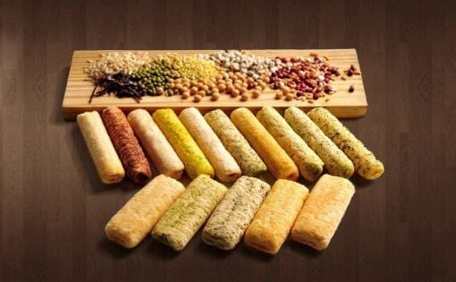 Bánh Cuộn Giòn 16 Loại Đậu - 190g