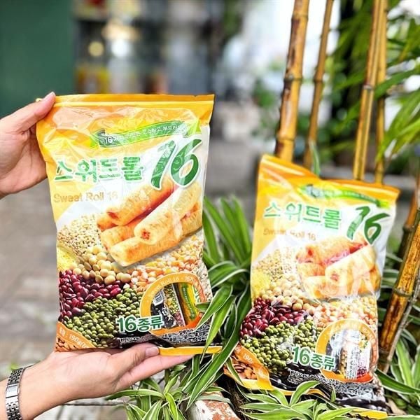 Bánh Cuộn Giòn 16 Loại Đậu - 190g