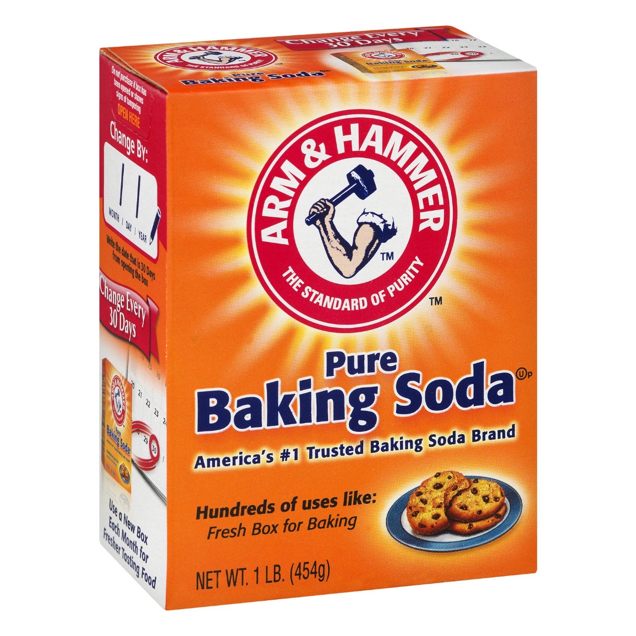 Muối Nở - Baking Soda 454gr - Siêu Thị Ngành Bánh - dungculambanh.com.vn