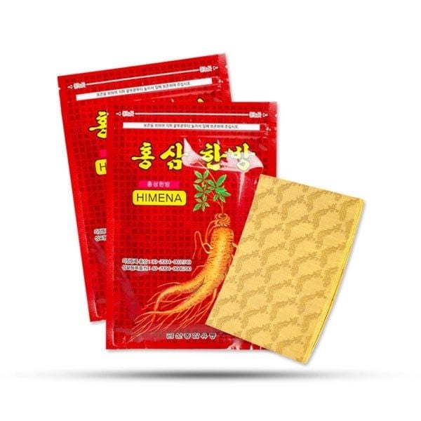 Cao Dán Hồng Sâm Himena Hàn Quốc - 20 miếng