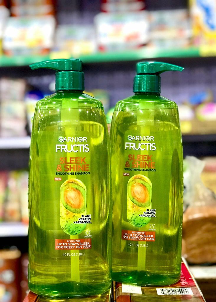 Dầu gội Garnier Fructis Sleek & Shine 1,18 Lít