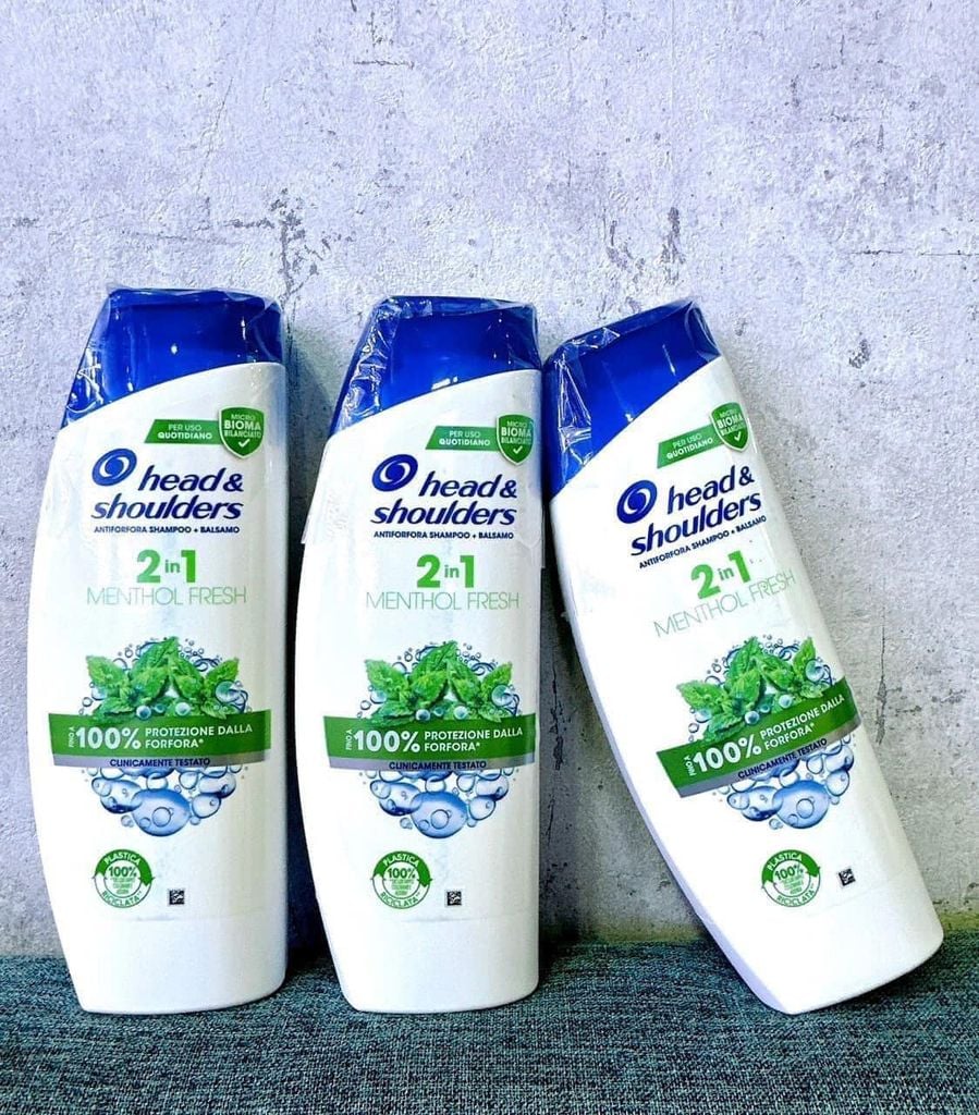 Dầu Gội Head & Shoulders 2 In 1 Menthol Fresh - 360ml