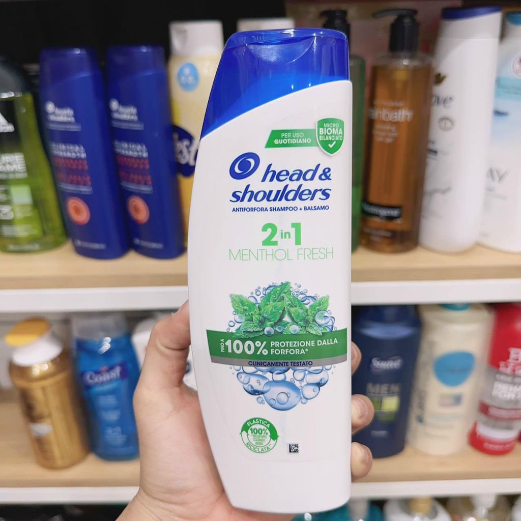 Dầu Gội Head & Shoulders 2 In 1 Menthol Fresh - 360ml