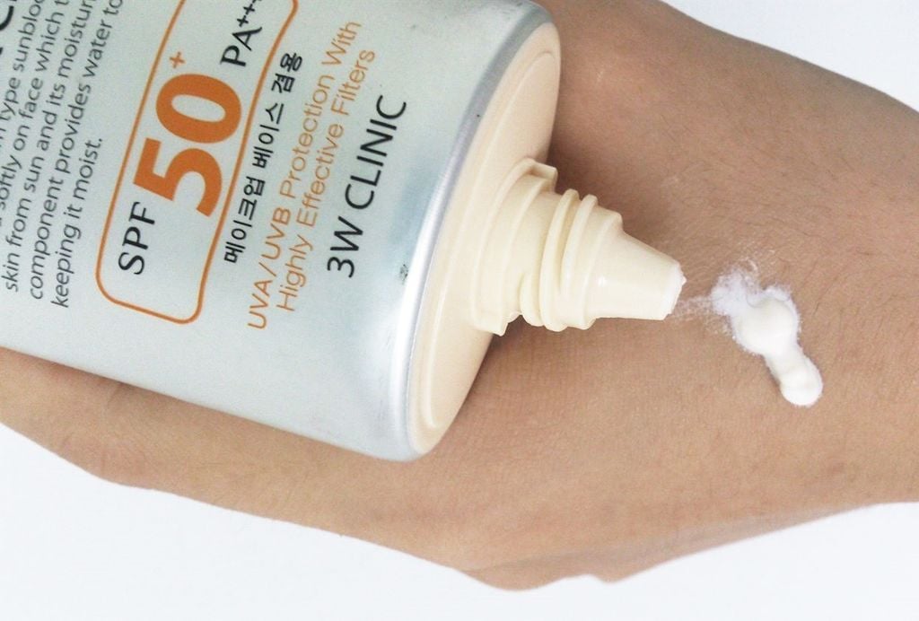 Kem Chống Nắng 3W Clinic SPF 50+ PA+++