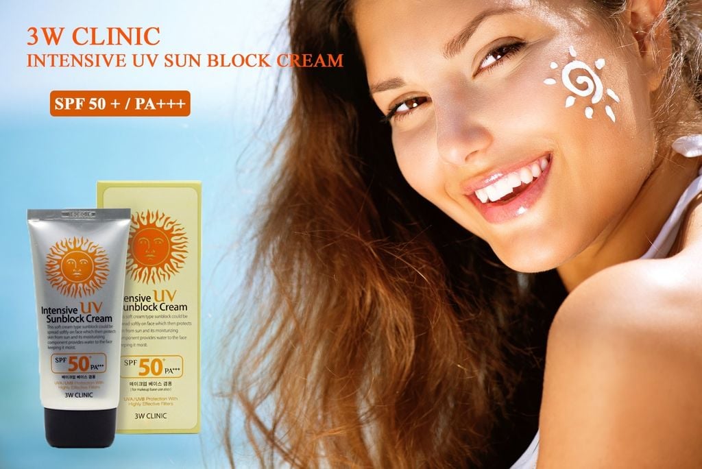 Kem Chống Nắng 3W Clinic SPF 50+ PA+++