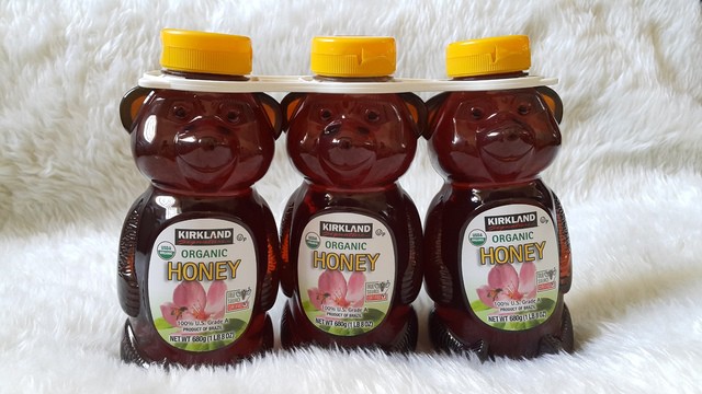 Kết quả hình ảnh cho Mật Ong Honey Bear Kirkland 680g