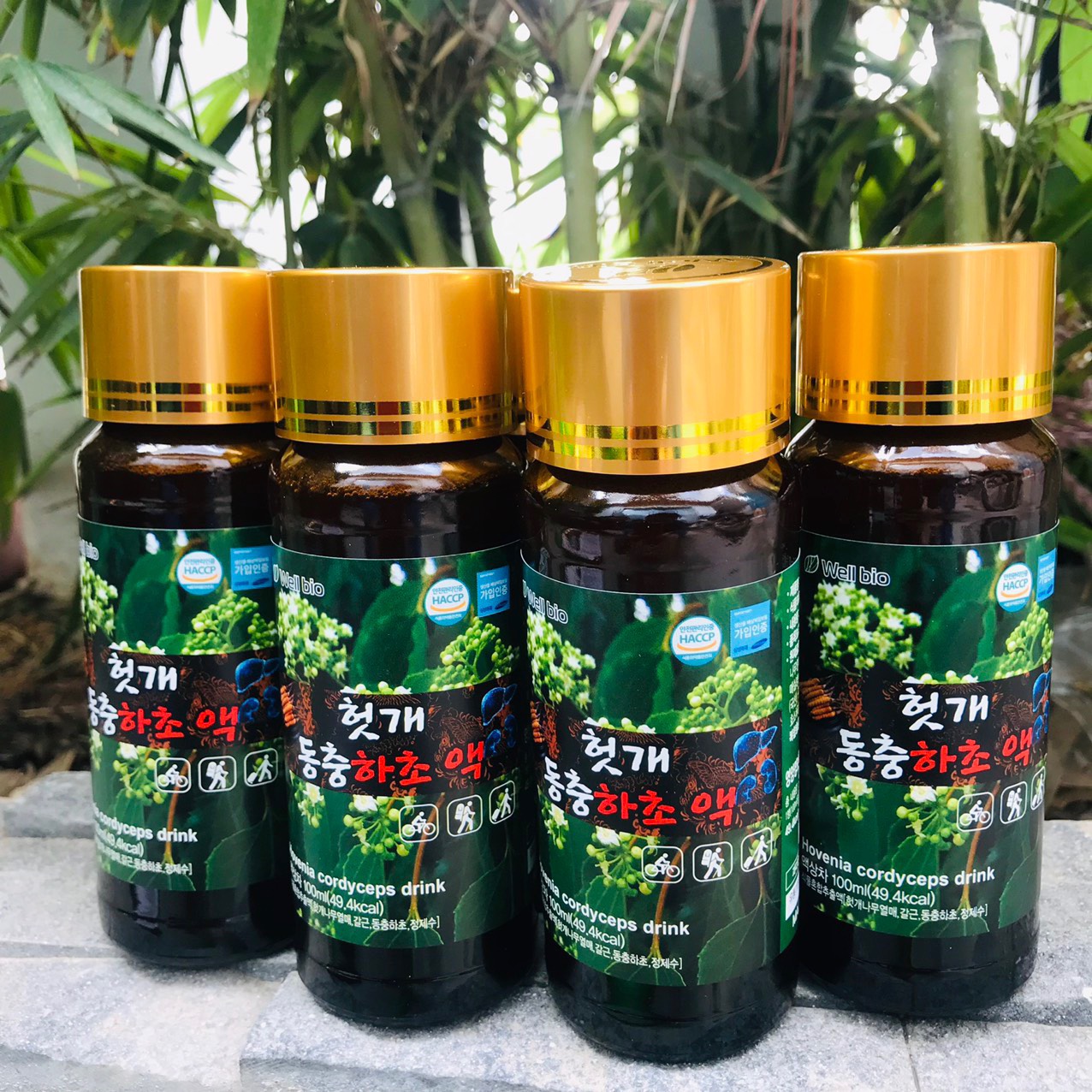 Nước bổ gan đông trùng Hovenia Cordyceps Drink 10 chai x 100ml