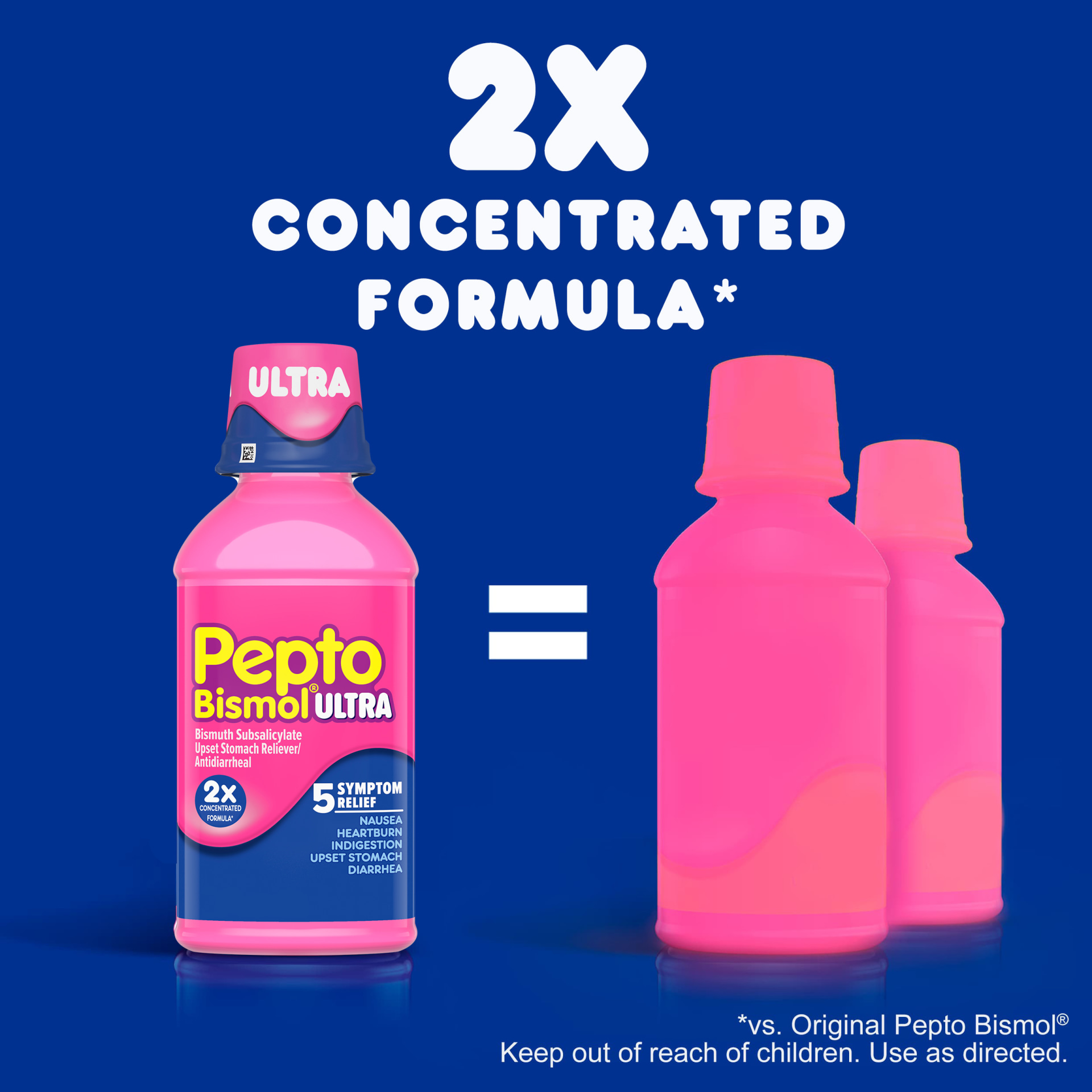 SIRO PEPTO GIẢM CÁC TRIỆU CHỨNG ĐAU DẠ DÀY PEPTO BISMOL 354ML (1 CHAI ĐƠN).