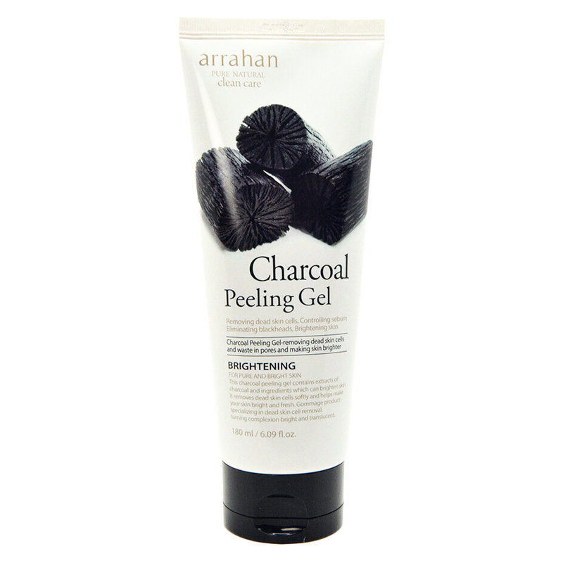 Gel Tẩy Tế Bào Chết Arrahan Than Hoạt Tính Charcoal Peeling Gel 180ml