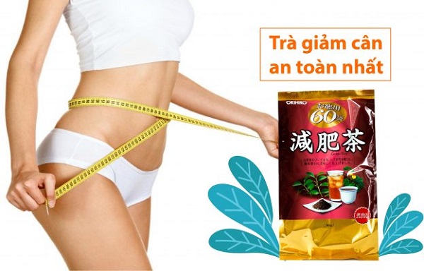 Trà giảm mỡ bụng Genpi Orihiro 60 gói