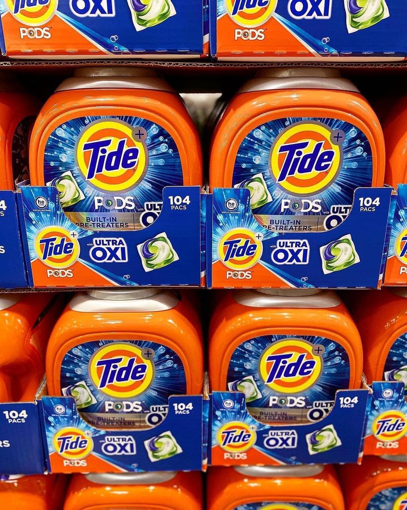 Viên giặt Tide Pods Ultra Oxi 4in1 - 104 viên