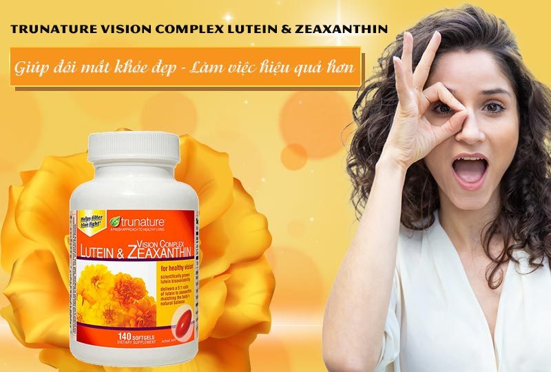 Viên uống bổ mắt Lutein & Zeaxanthin 140 viên