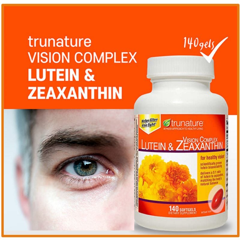 Trunature Vision Complex Lutein & Zeaxanthin - Viên Uống Bổ MắtTrunature Vision Complex Lutein & Zeaxanthin - Viên Uống Bổ Mắt – bestbuyus