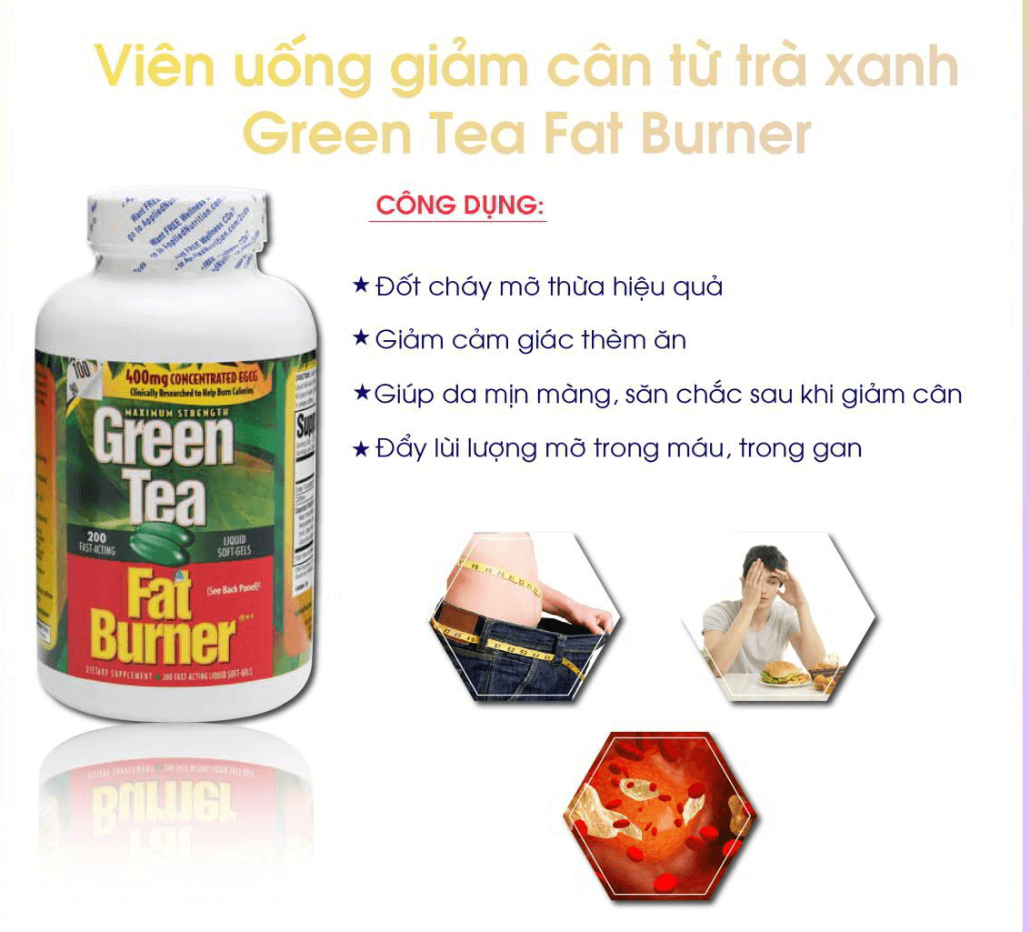 Thuốc Giảm Cân Trà Xanh Của Mỹ