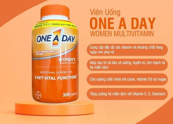 Viên Uống One A Day Women's - 300 Viên